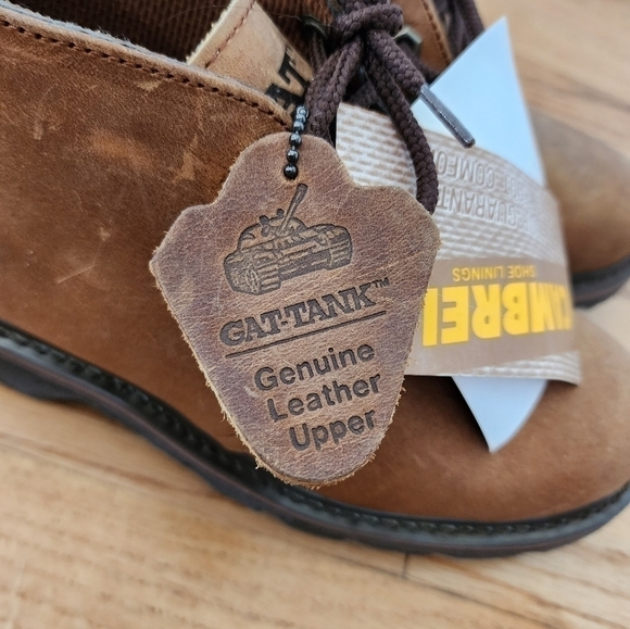 GAT Genuine Leather Upper | Cambrelle Lining Youth Work Boots US 4/ Euro 37 - Picture 5 of 9